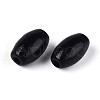 Spray Painted Schima Wood Beads WOOD-T032-29B-3