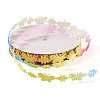 20 Yards Malan Flower and Butterfly Polyester Lace Trim OCOR-TAC0016-18H-1