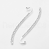 Tibetan Style Antique Silver Tone Zinc Alloy Bookmarks X-LF8635Y-1