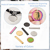 Spritewelry 40Pcs 8 Style 304 Stainless Steel Connector Charms STAS-SW0001-01-4