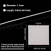 BENECREAT 1Pc 999 Fine Silver Sterling Silver Wire STER-BC0002-07A-2