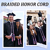 Polyester Graduation Honor Rope AJEW-WH0314-317C-5