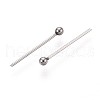 304 Stainless Steel Head Pins STAS-T065-15mm-20P-2