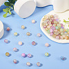  180Pcs 9 Colors Baking Painted Crackle Glass Beads DGLA-TA0001-06-4