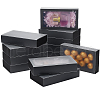 Cardboard Drawer Gift Storage Boxes with Clear Cover CON-WH0092-72C-02-1