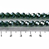 Electroplate Glass Bead Strands EGLA-R015-6mm-17-3