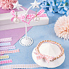 30 Yards 6 Colors Polycotton(Polyester Cotton) Ribbon OCOR-TAC0030-03B-7