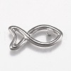 Non-Tarnish 304 Stainless Steel Linking Rings X-STAS-Z012-11P-2