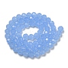Imitation Jade Glass Beads Stands EGLA-A035-J8mm-D03-3