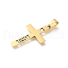 201 Stainless Steel Pendants STAS-R132-01G-05-2