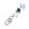 4Pcs Glass & Acrylic Pendant Decoration HJEW-TA00353-5