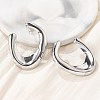 304 Stainless Steel Stud Earrings EJEW-D319-03P-1
