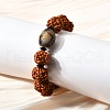 Bodhi King Kong Beaded Stretch Bracelets BJEW-M110-04A-3