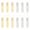 Unicraftale 12Pcs 2 Colors 201 Stainless Steel Pendants STAS-UN0044-48-1
