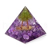 Orgonite Pyramid Resin Energy Generators DJEW-PW0012-020B-2