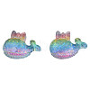 Transparent Epoxy Resin Decoden Cabochons X-CRES-N034-48-2