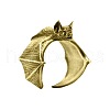 Bat Themes Alloy Adjustable Cuff Rings FS-WG25ADA-02-2