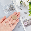 DICOSMETIC 30Pcs 304 Stainless Steel Earring Hooks STAS-DC0009-09-3