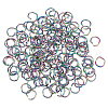 CHGCRAFT Ion Plating(IP) 304 Stainless Steel Open Jump Rings STAS-CA0002-21C-1
