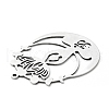 Non-Tarnish 304 Stainless Steel Pendants STAS-C051-08P-3