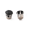 Cubic Zirconia Clip-on Earrings EJEW-L100-01P-03-4
