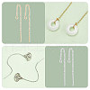   16Pcs 8 Style Cube & Round & Twist 304 Stainless Steel Stud Earrings EJEW-PH0001-26-2