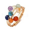 Gemstone Rings RJEW-TA00200-2