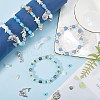 SUNNYCLUE DIY Natural Ocean Shell Stackable Bracelet Making Kit DIY-SC0024-31-4