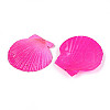 Spray Painted Natural Scallop Shell Big Pendants SSHEL-T017-14A-2