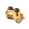 Vehicle Theme Opaque Resin Cabochons RESI-C056-03E-2