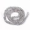 Electroplate Glass Beads Strands EGLA-S141-4mm-01D-2