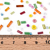 Electroplate Glass Seed Beads GLAA-SZC0007-02C-4