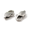 Tarnish Resistant 304 Stainless Steel Lobster Claw Clasps X-STAS-K13-2