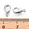 Brass Lobster Claw Clasps KK-YW0004-01A-P-3