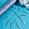   12Pcs Alloy Rhinestone Links/Connectors RB-PH0001-67-5
