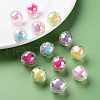 Transparent Acrylic Beads TACR-S152-14B-6