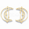 201 Stainless Steel Filigree Joiners Links STAS-N090-LA960-2-1