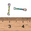 Ion Plating(IP) 304 Stainless Steel Connector Charms STAS-Q323-02A-MC-3