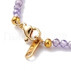 Natural & Synthetic Mixed Gemstone Beaded Bracelets Sets BJEW-JB06518-6