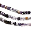 Natural Purple Fluorite Beads Strands G-RM2025-32B-04-4