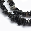 Natural Obsidian Beads Strands G-P332-25A-1-2