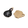 SUNNYCLUE 20Pcs 10 Style Alloy Enamel Pendants ENAM-SC0003-45-3