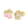 Brass Micro Pave Cubic Zirconia Pendants KK-H072-11B-G01-2