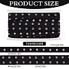 5 Yards 201 Stainless Steel Snap Button Tape OCOR-WH0078-190B-01P-2