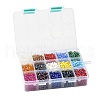 375G 15 Colors Glass Seed Beads SEED-JP0004-04-4mm-6
