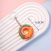 Rainbow Donut PVC Bag Keychain PW-WG14CEE-03-2