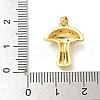 Brass Micro Pave Cubic Zirconia Enamel Pendants KK-G517-03G-03-3