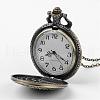 Alloy Quartz Pocket Watches WACH-D068-07-2