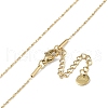 304 Stainless Steel Serpentine Chain Necklaces NJEW-U004-02G-3