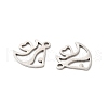 Non-Tarnish 201 Stainless Steel Pendants STAS-I199-D01-P-3
